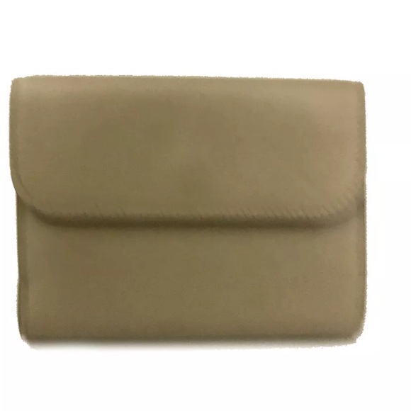 Chloe C Leather Trifold Wallet Purse beige - Picture 4 of 8